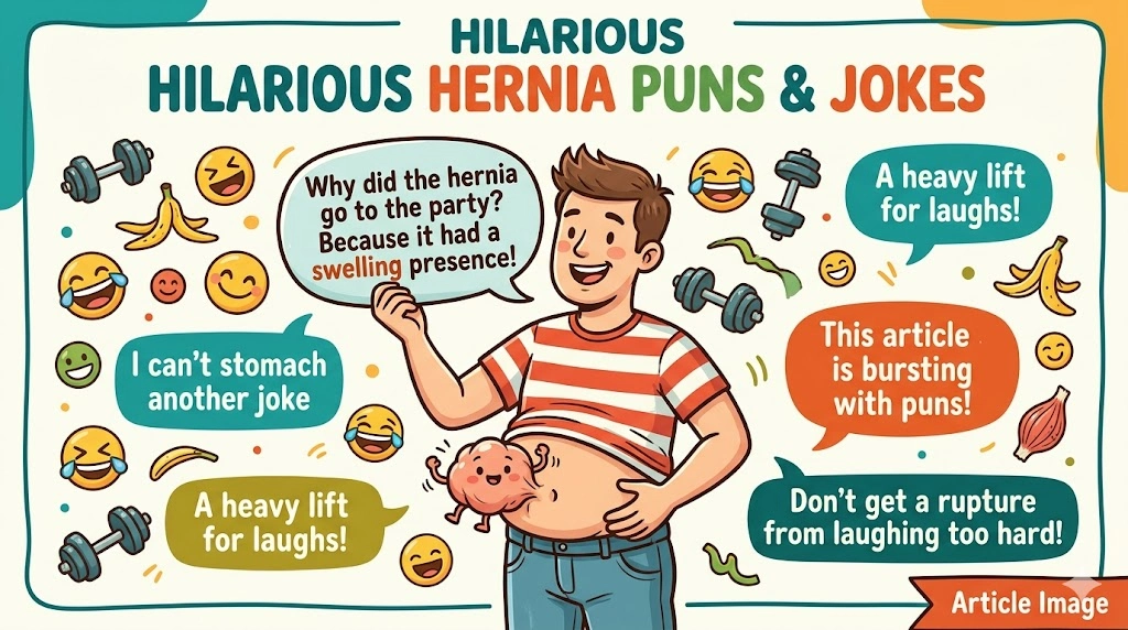  Hilarious hernia puns and jokes