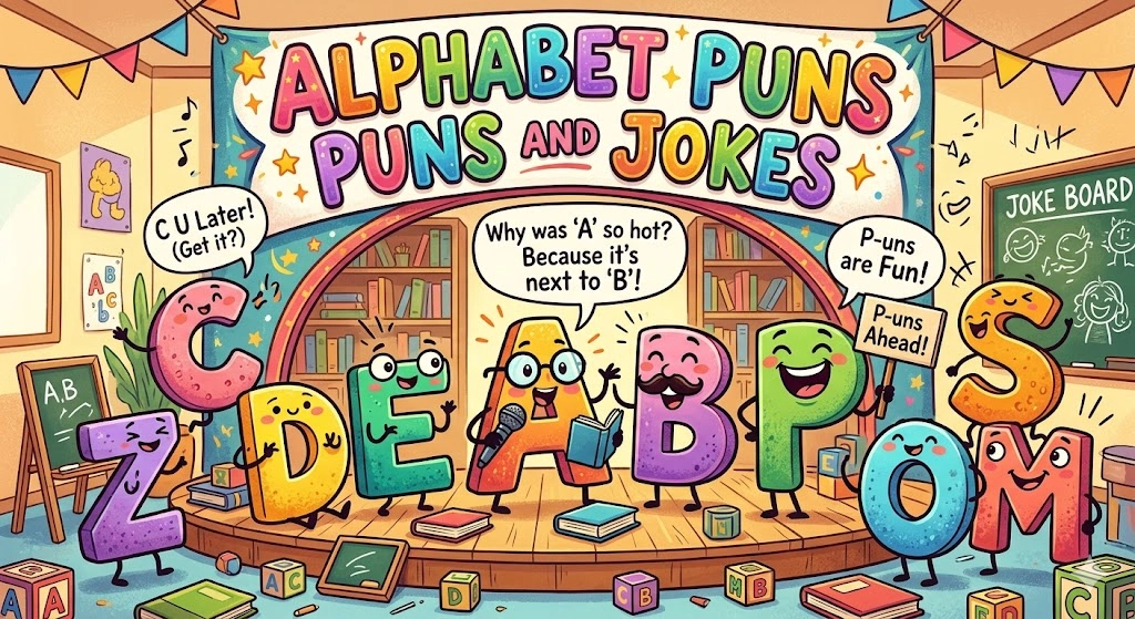 Alphabet Puns and Jokes