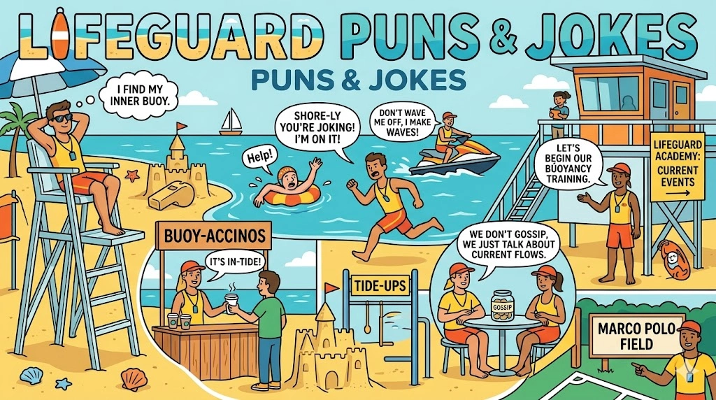 Lifeguard Puns and jokes