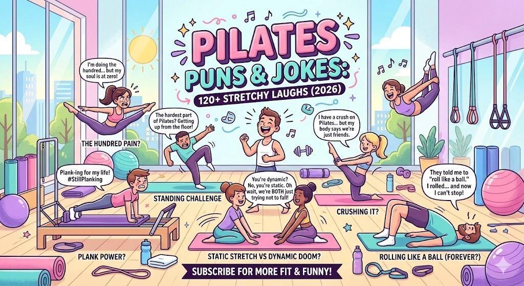 Pilates Puns and Jokes
