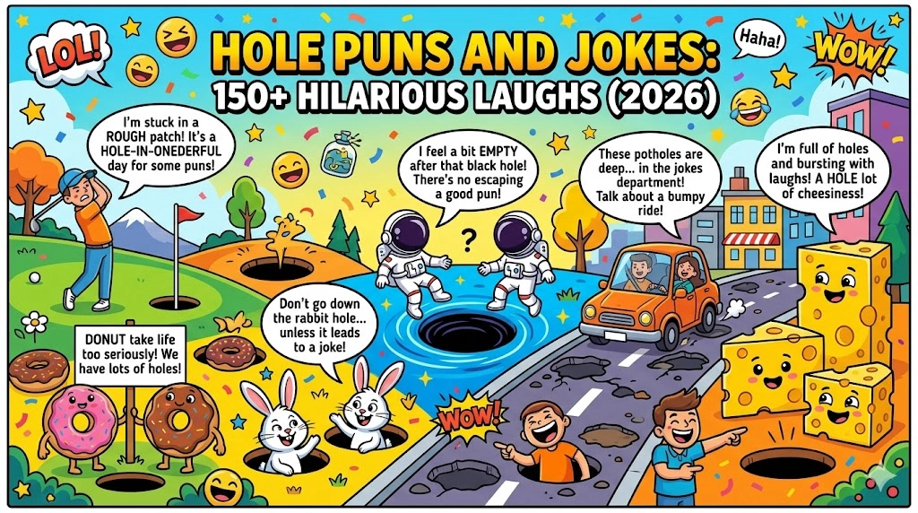 Hole Puns and jokes