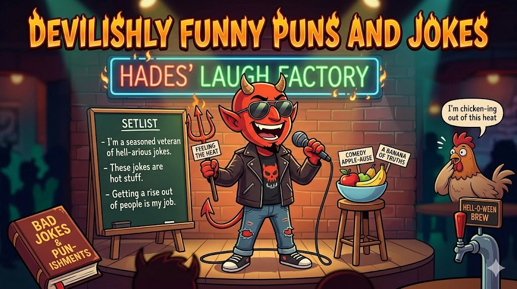 Devilishly Funny Puns and Jokes