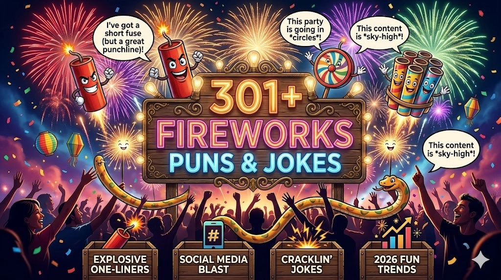 Fireworks Puns Jokes