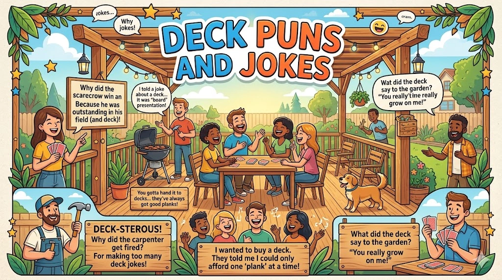 Deck Puns and Jokes 