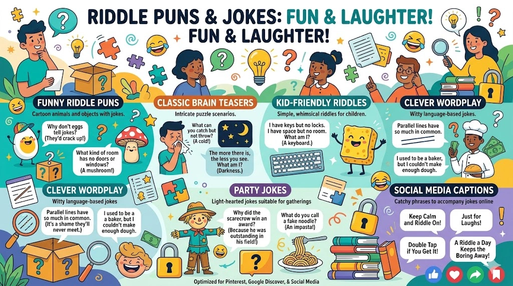 Riddle Puns and Jokes