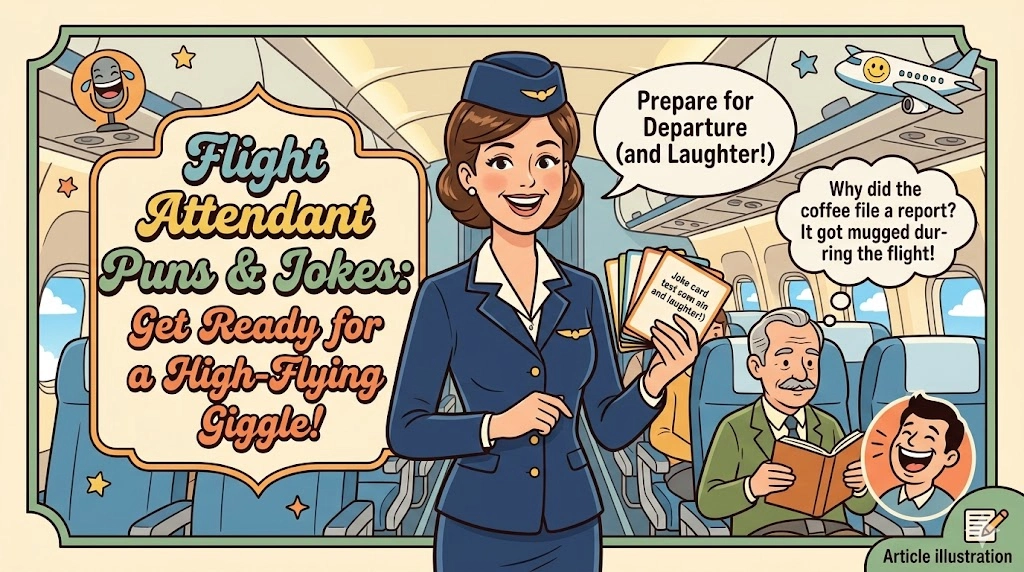 flight attendant puns and jokes