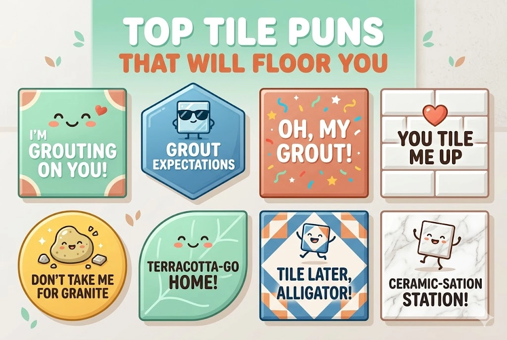 tile puns