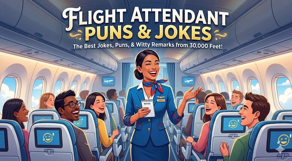 Flight Attendant Puns and Jokes