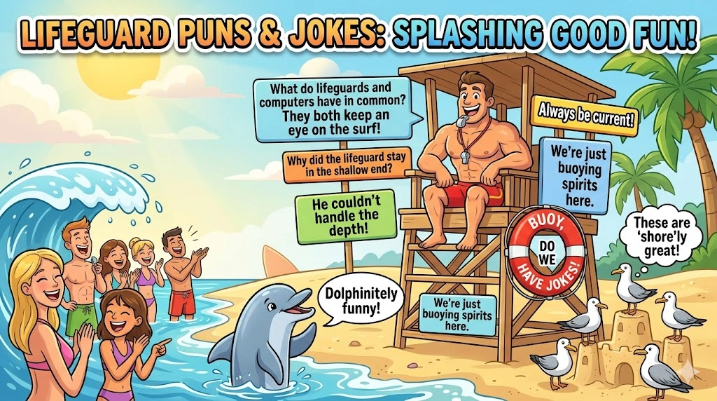 Lifeguard Puns and jokes