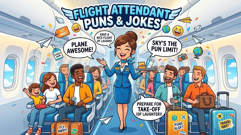 Flight Attendant Puns and Jokes