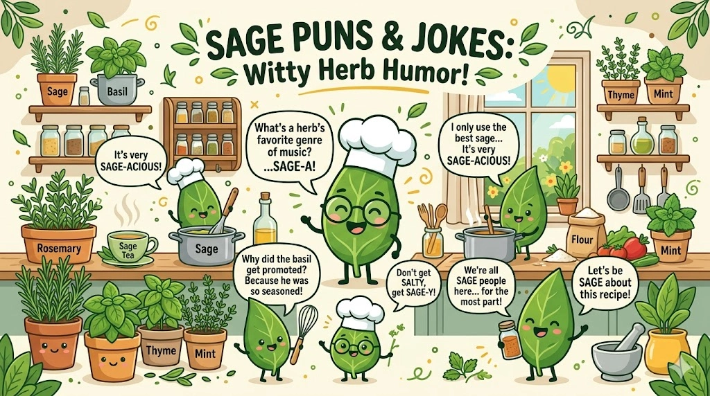 Sage Puns and Jokes