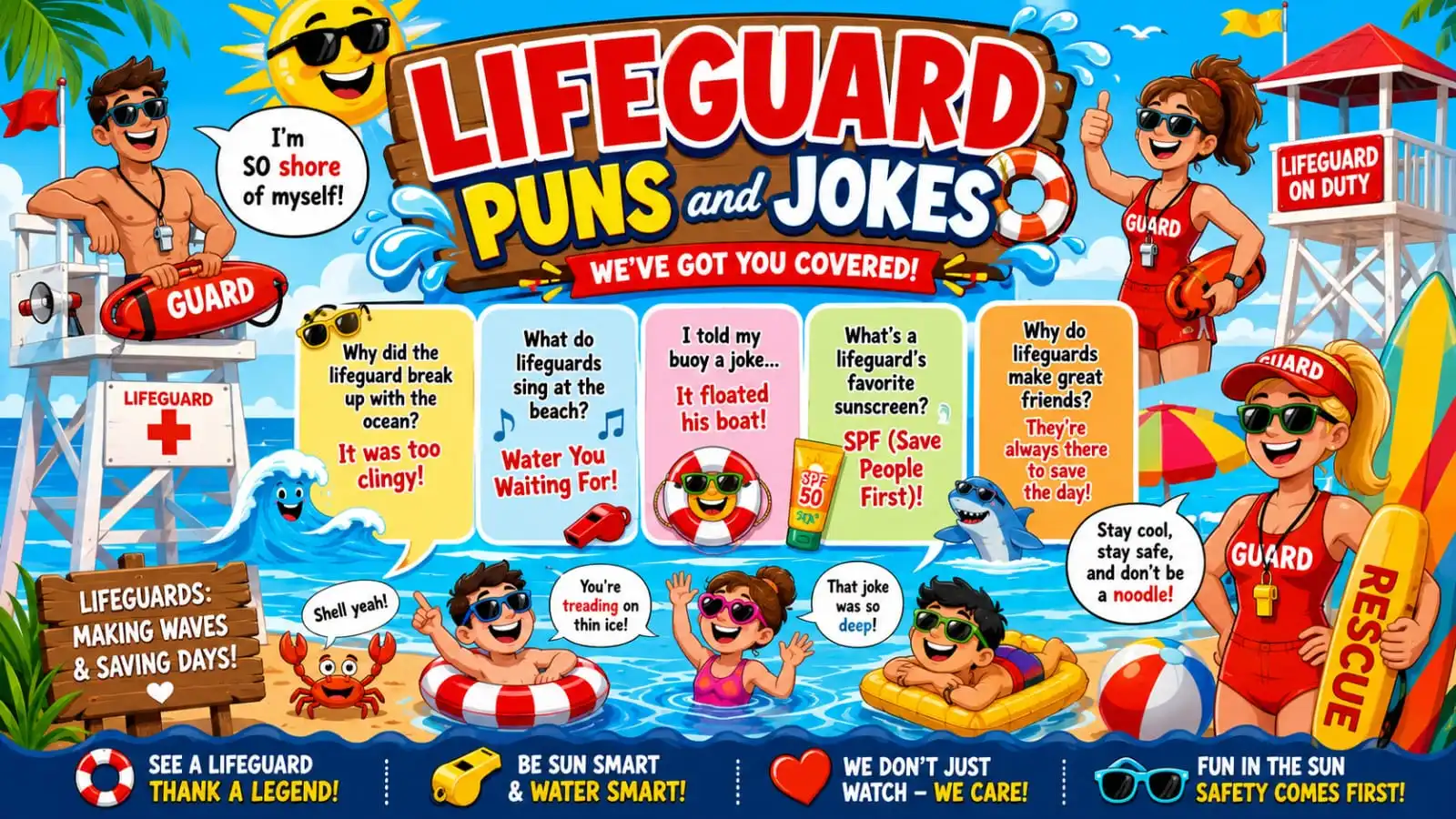 lifeguard Puns and jokes