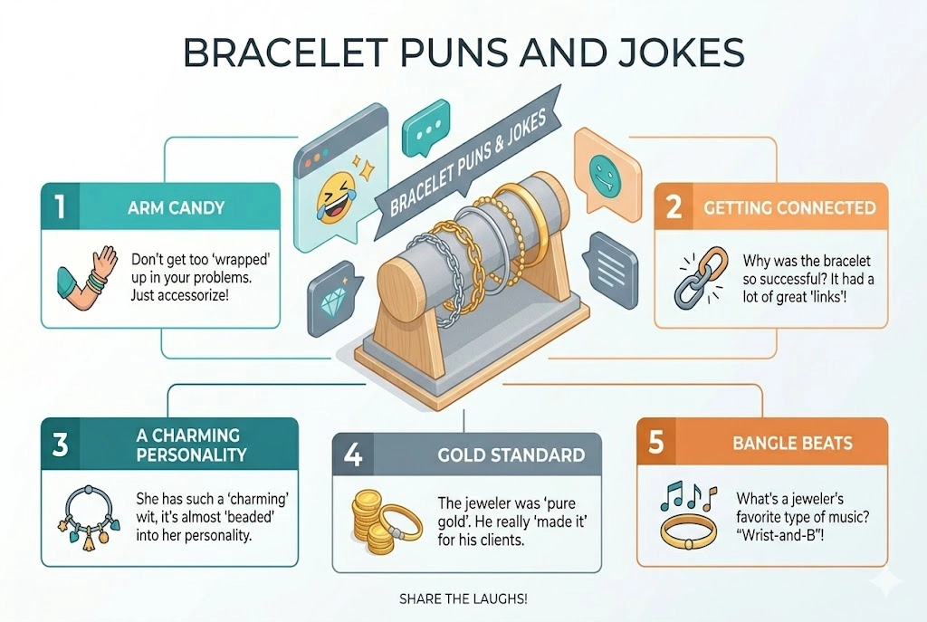 Bracelet Puns and Jokes