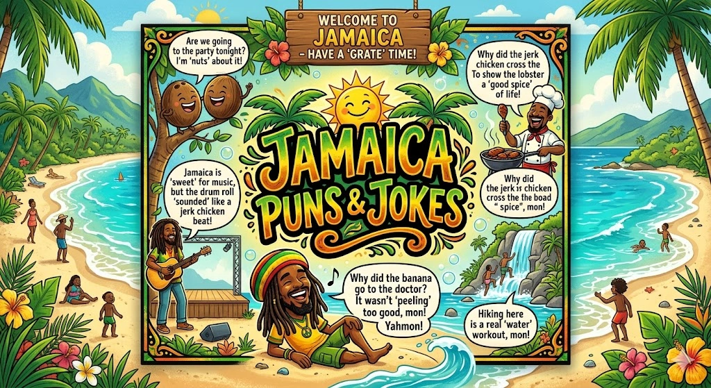 Jamaica puns and jokes