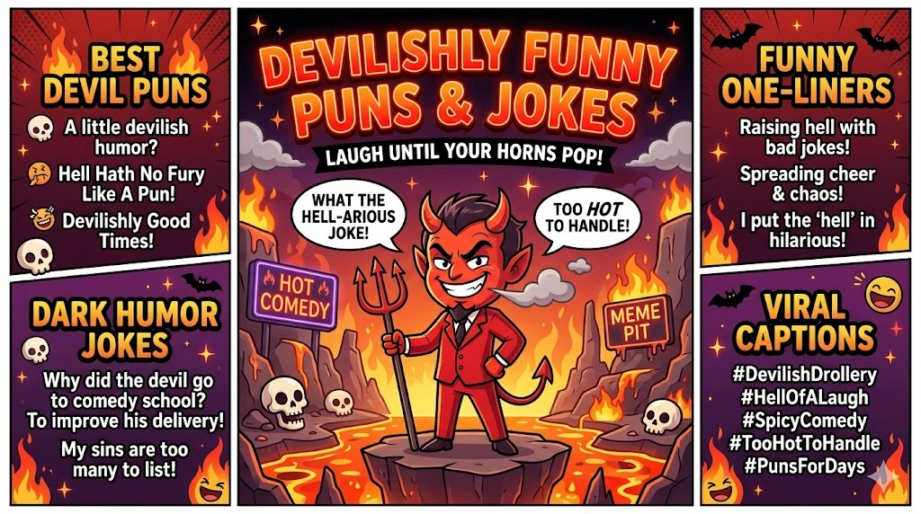 Devilishly Funny Puns and Jokes