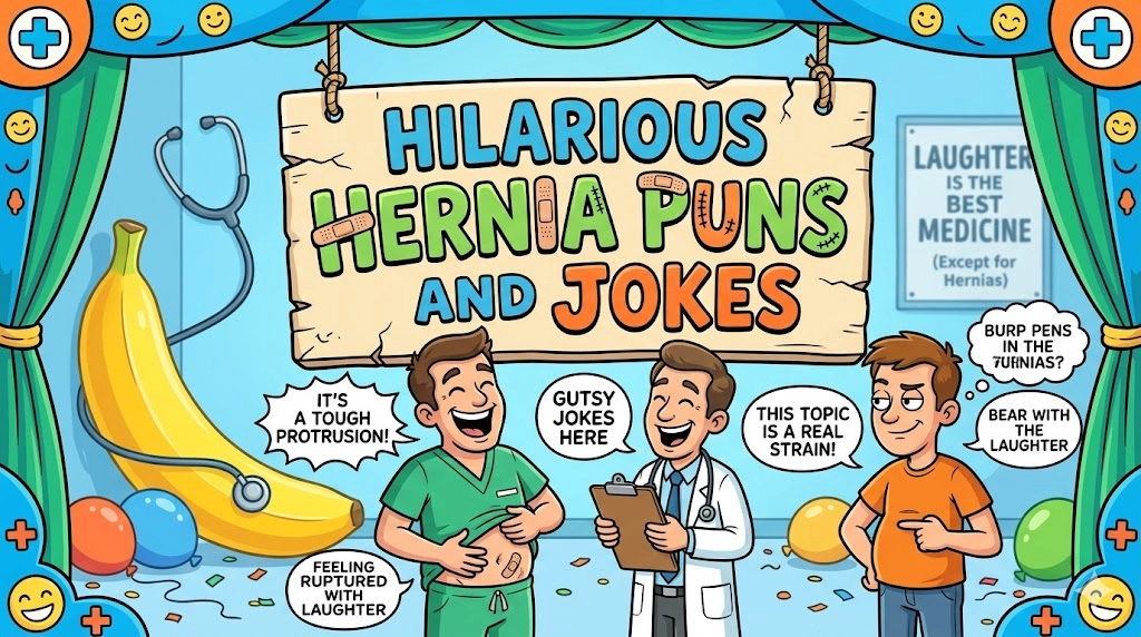  Hilarious hernia puns and jokes