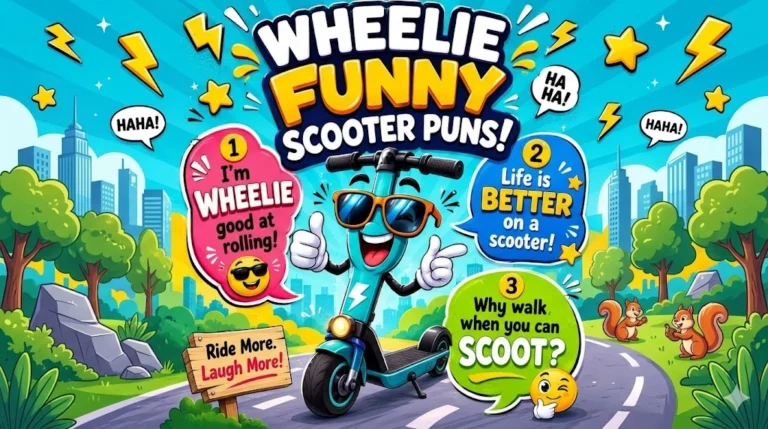 hilarious scooter puns and jokes