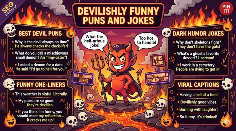 Devilishly Funny Puns and Jokes