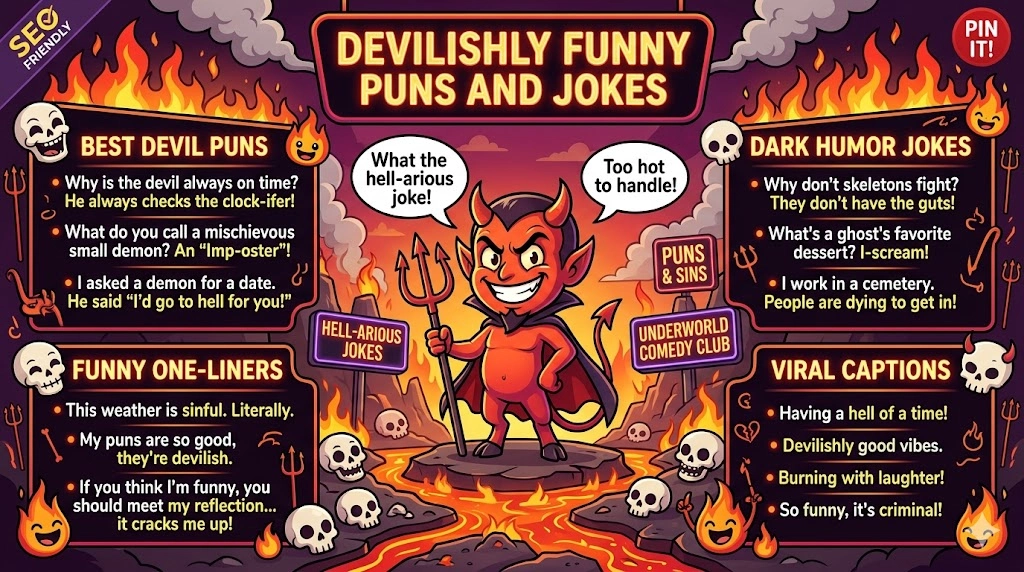 Devilishly Funny Puns and Jokes