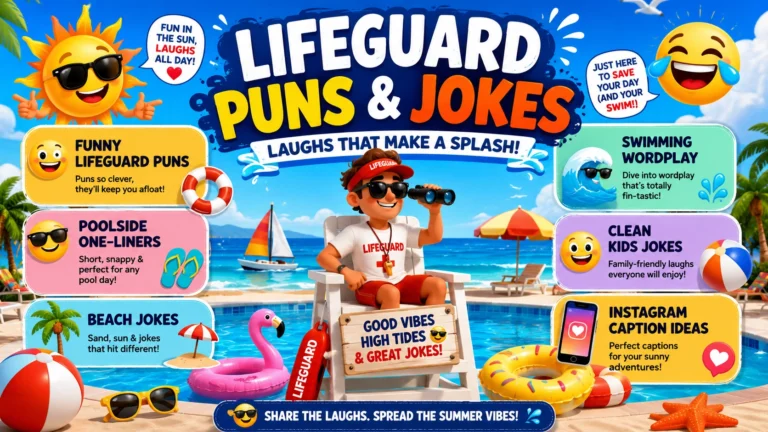 Lifeguard Puns and jokes