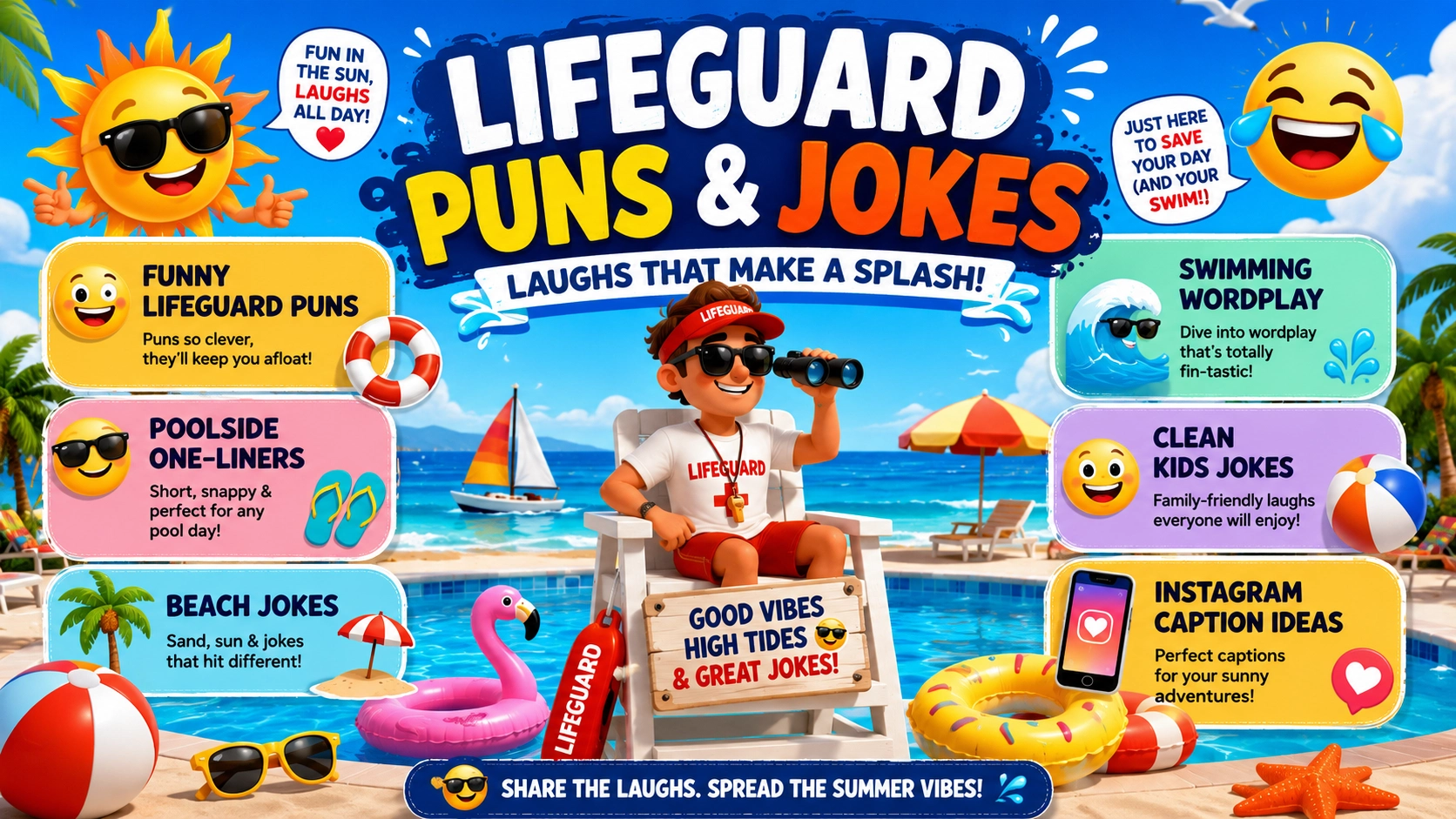Lifeguard Puns and jokes