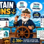 Captain puns and jokes