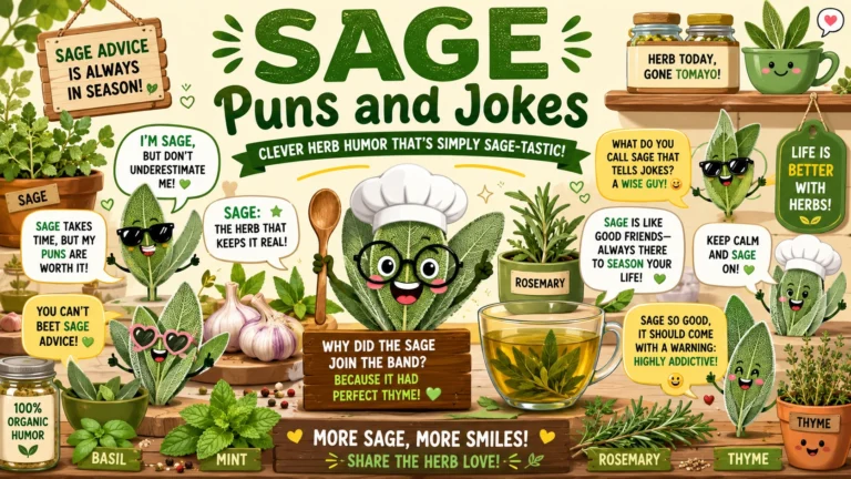 Sage Puns and Jokes