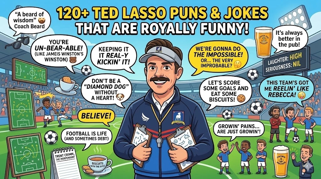 ted lasso puns and jokes