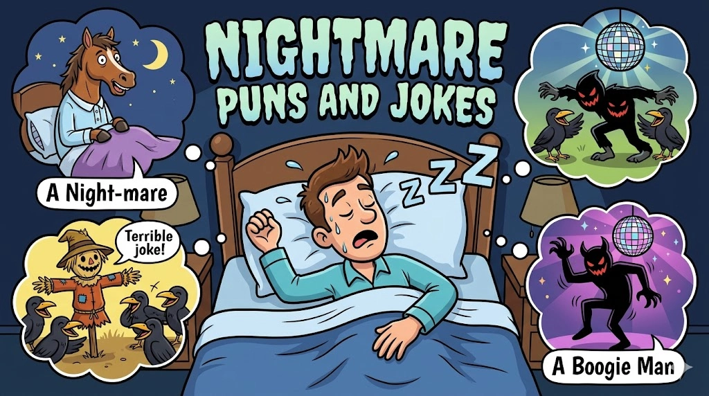 Nightmare Puns and Jokes