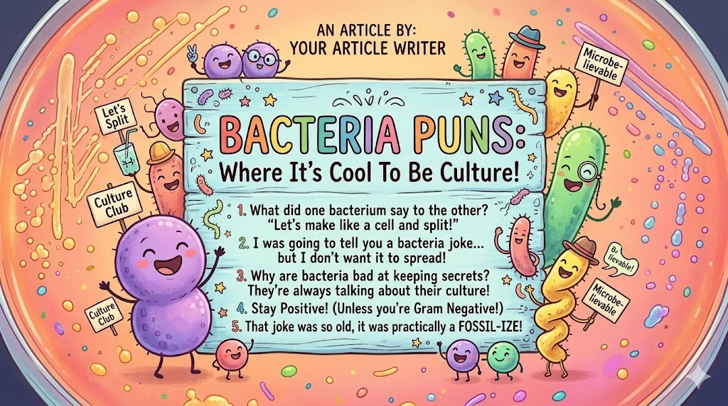 bacteria puns