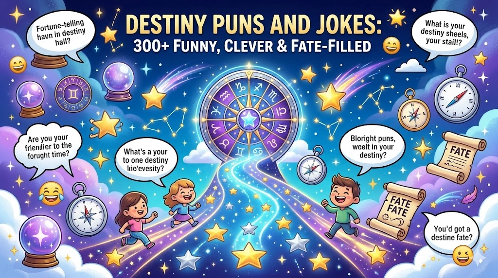 Destiny Puns and jokes