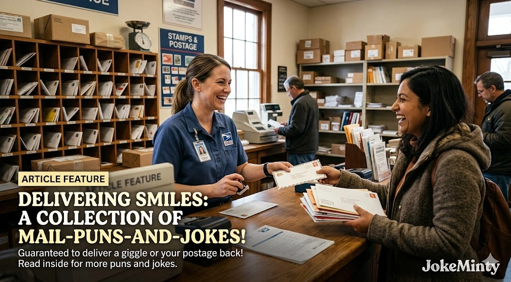 Mail Puns and Jokes