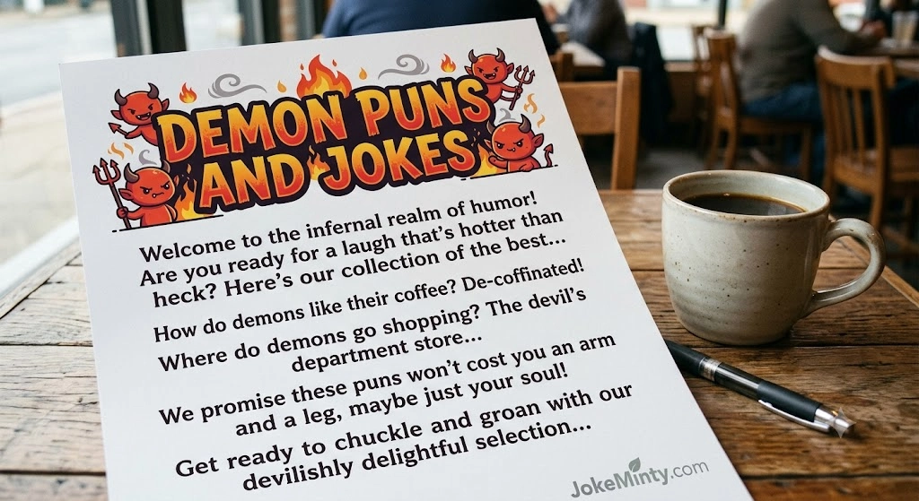 Demon Puns and Jokes