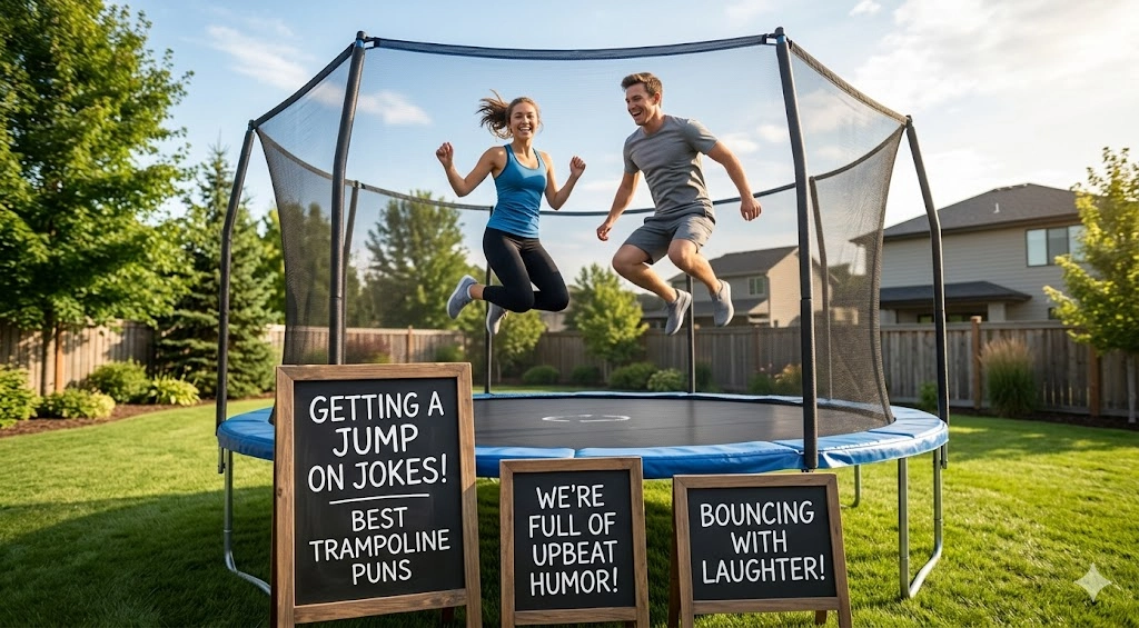 trampoline puns and jokes