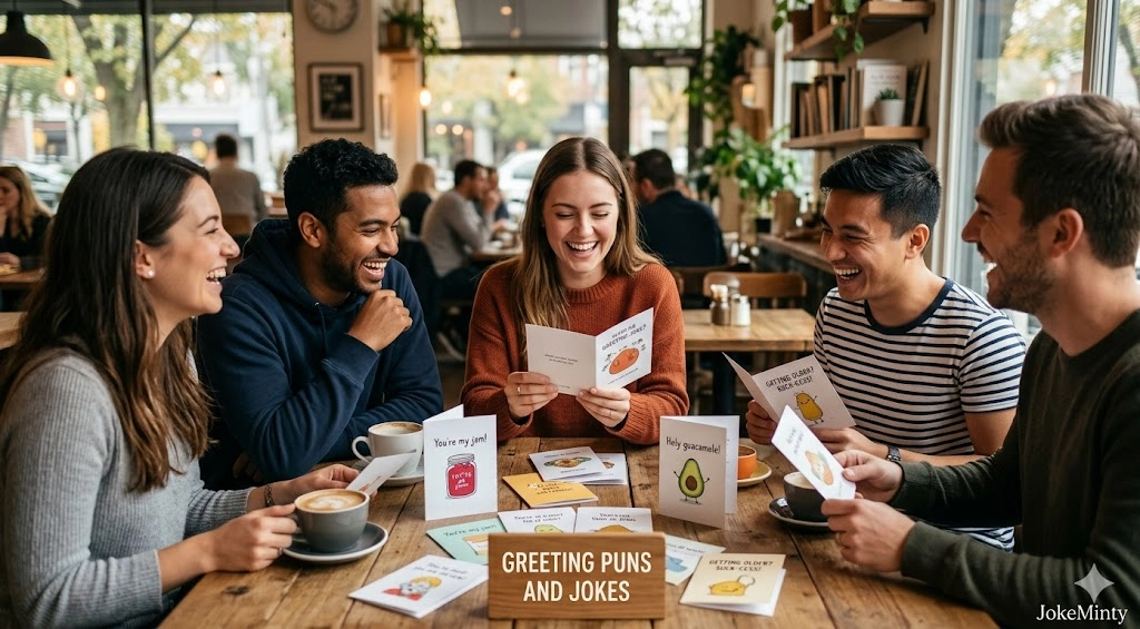 Greeting Puns and Jokes