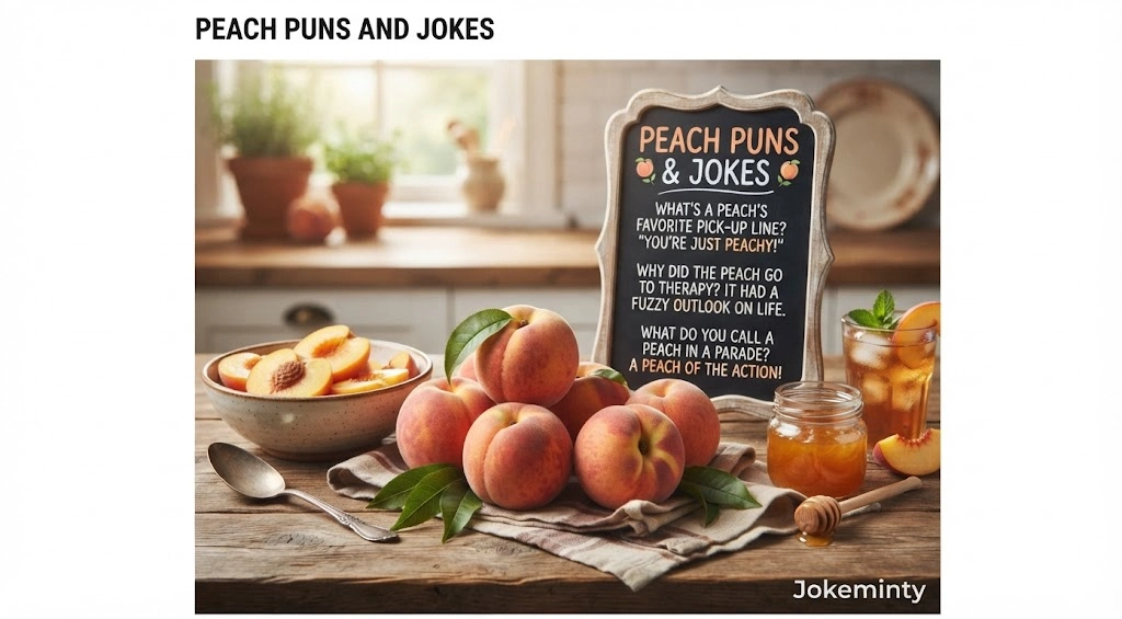 Peach Puns and Jokes