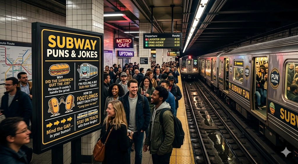 Subway Puns and jokes