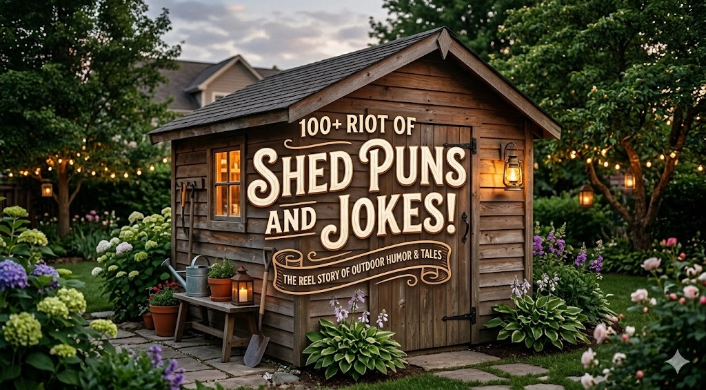 Shed Puns and jokes