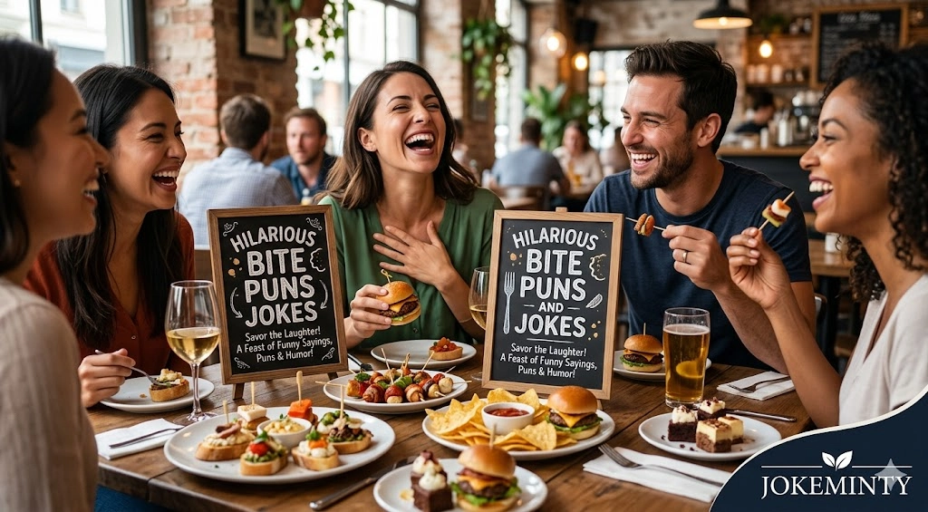 Hilarious Bite puns and jokes