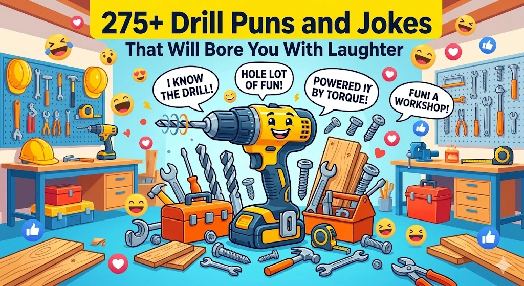 Drill Puns and Jokes
