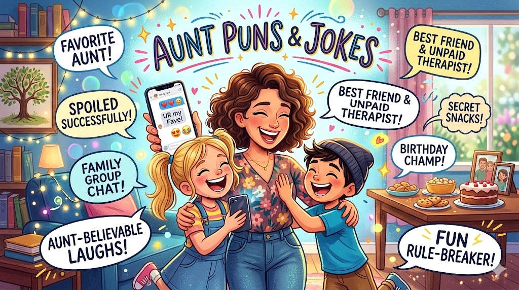aunt puns and jokes
