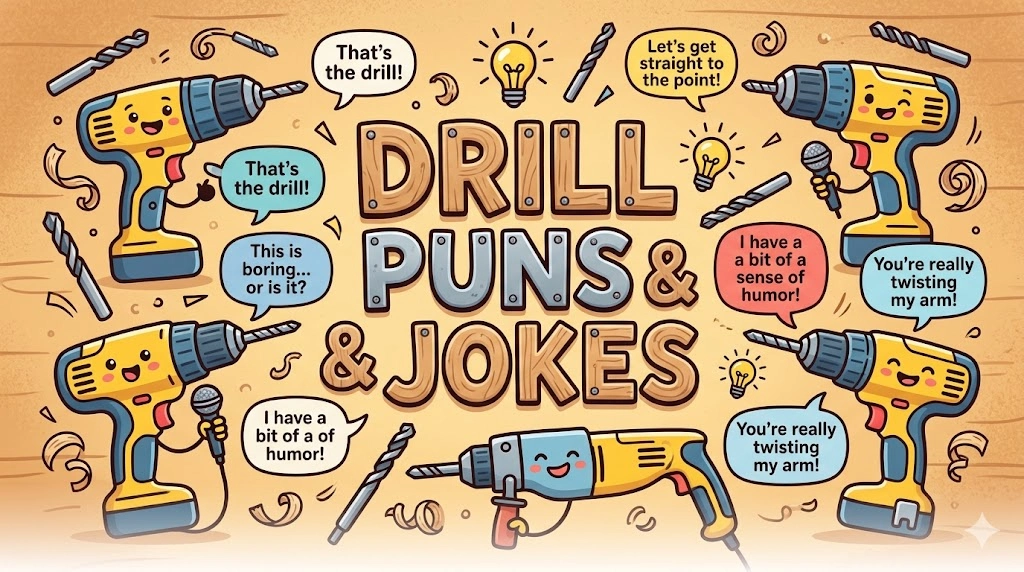 Drill Puns and Jokes
