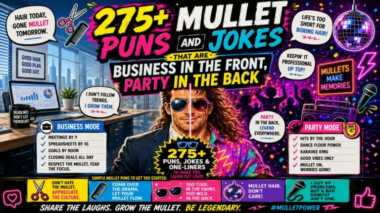 Mullet Puns and Jokes