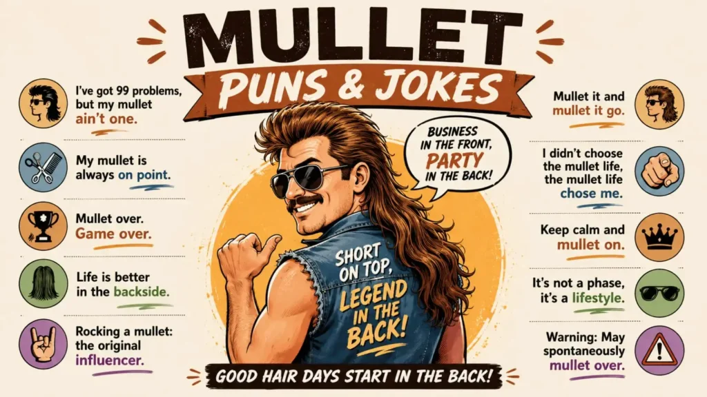 Mullet Puns and Jokes