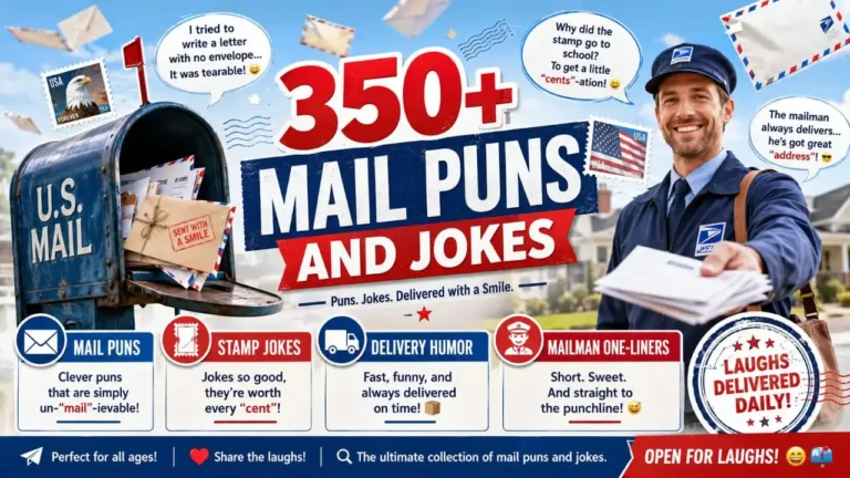 Mail Puns and Jokes