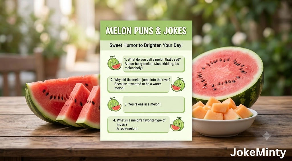 Melon Puns and Jokes
