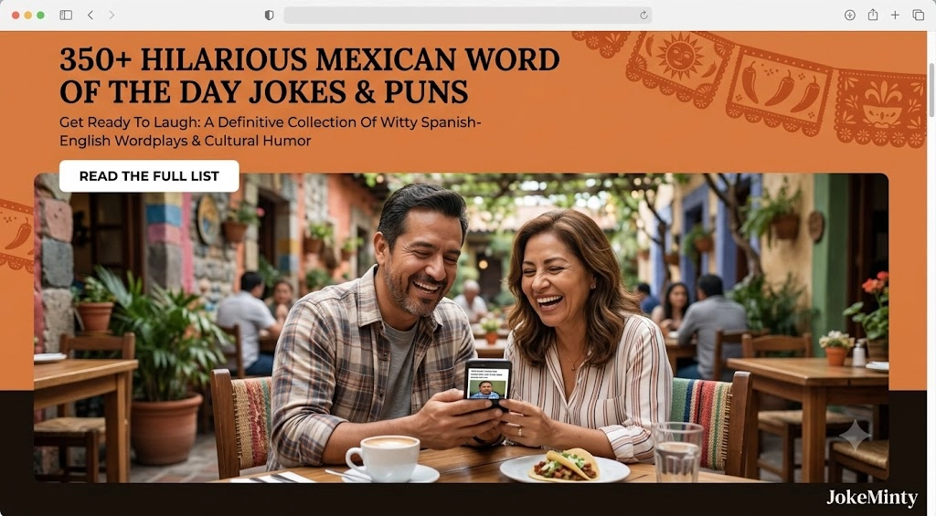 Mexican Word of the Day Jokes and Puns