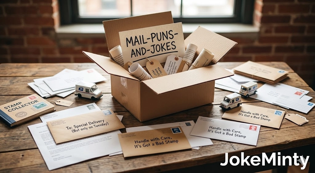 Mail Puns and Jokes