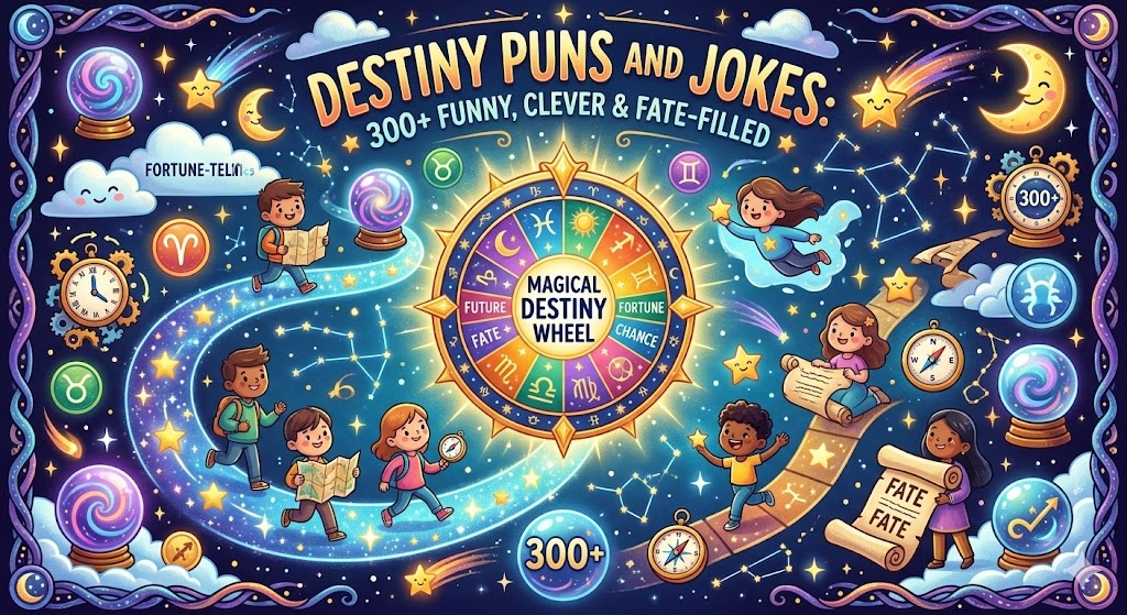 Destiny Puns and jokes