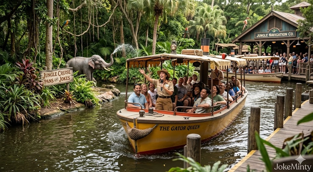 Jungle Cruise puns and jokes 